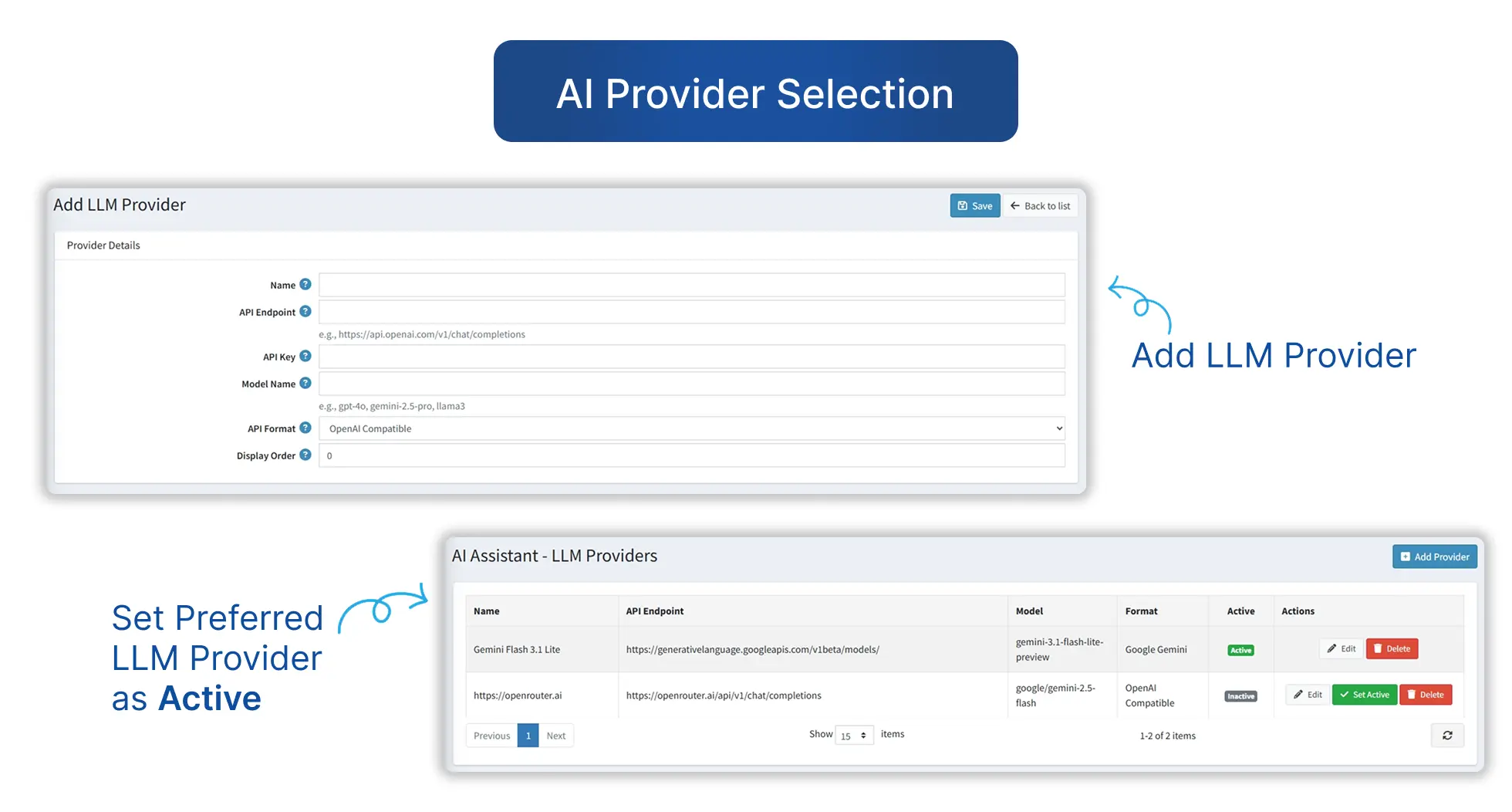 AI Provider Configuration